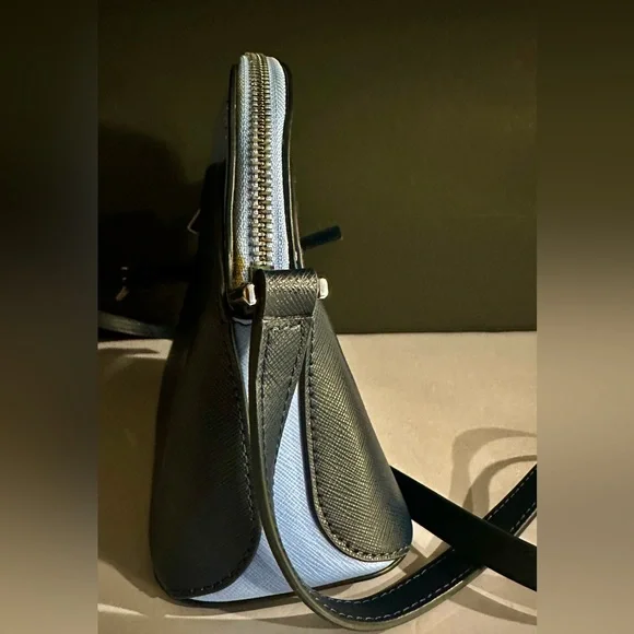 Kate Spade Two-Tone Crossbody – Classic Navy & Powder Blue - Picture 12 of 17